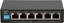 Picture of ExtraLink EXTRALINK EUROS V2 Switch 6x10/100Mbps; 2xUplink; Ports 1-4 PoE 802.3AF/AT 60W
