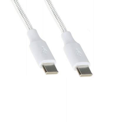 Picture of Kabel USB Canyon USB-C - USB-C 2 m Biay (CHAR-CC-2M-100W)