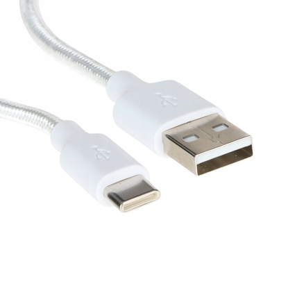 Picture of Kabel USB Cygnett USB-A - USB-C 0.25 m Biay (CHAR-USBAC-0.25M)