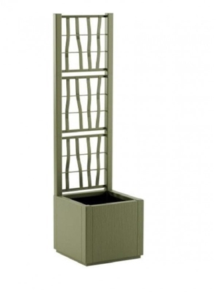 Attēls no Puku kaste kvadratveida ar rezgi Ethica 36x36x140cm zala 8003507688025