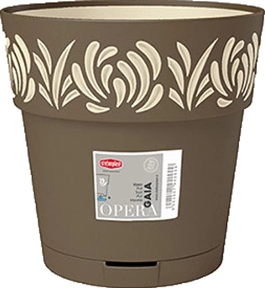 Attēls no Puku pods ar paliktni Gaia O25x25cm bruns 8003507885028