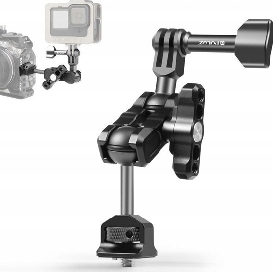 Picture of Puluz Rami Uchwyt 3D Mocowanie Magic Arm 1/4'' na GoPro / SJCAM / XIAOMI / DJI / Insta360 / PU842B