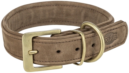 Picture of Pure, obroa, dla psa, skrzana, brzowa, LXL: 5263 cm/40 mm