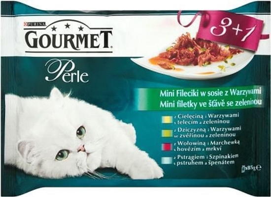 Picture of Purina GOURMET PERLE EXOTI (4X85G) PR 3+1