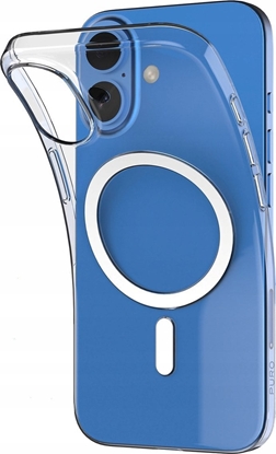 Picture of Puro Puro 03 Mag MagSafe Silicone Case for iPhone 16 Plus - Transparent