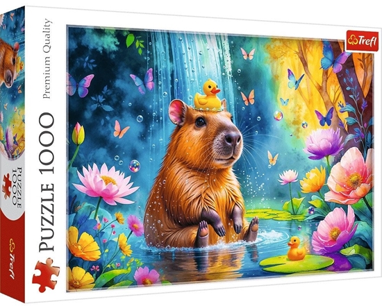 Изображение PUZZLE 1000EL TREFL KAPIBARA PUD6
