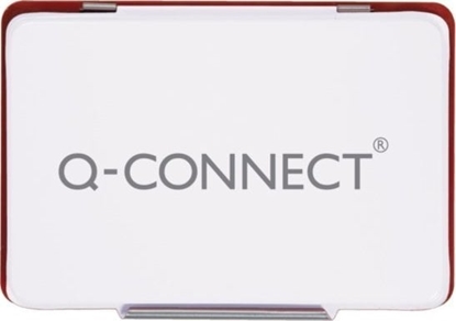 Attēls no Q-Connect Poduszka do stempli Q-CONNECT, z tuszem, 110x70mm, metalowa, czerwona