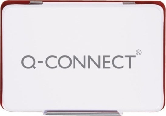 Picture of Q-Connect Poduszka do stempli Q-CONNECT, z tuszem, 110x70mm, metalowa, czerwona