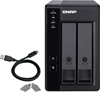 Изображение QNAP TR-002 storage drive enclosure HDD/SSD enclosure Black 2.5/3.5"