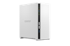 Picture of QNAP TS-233 NAS/storage server Mini Tower Ethernet LAN White Cortex-A55