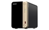 Изображение QNAP TS-264 NAS Tower Ethernet LAN Black, Gold N5095