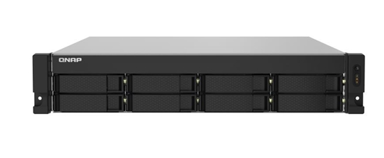 Picture of QNAP TS-832PXU-RP NAS Rack (2U) Ethernet LAN Black AL324