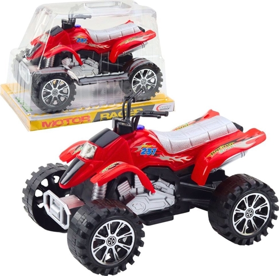 Picture of LeanToys Quad Terenowy Z Napdem Bienikowane Koa Czerwony