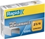Picture of Rapid Rapid 24863400, Staples pack, 4 mm, 1000 staples, Galvanized metal, Zinc, 15 sheets
