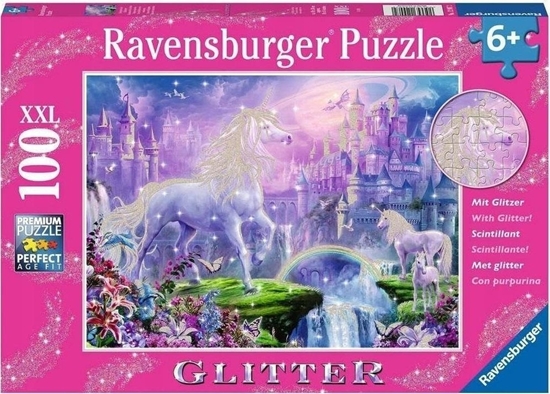 Изображение Ravensburger Puzzle 100 Królestwo jednoroców