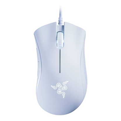 Изображение Razer Gaming Mouse DeathAdder Essential Ergonomic Optical mouse, White, Wired