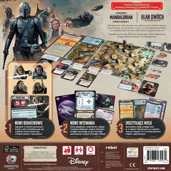 Изображение Rebel Dodatek do gry The Mandalorian: Przygody - Klan dwóch