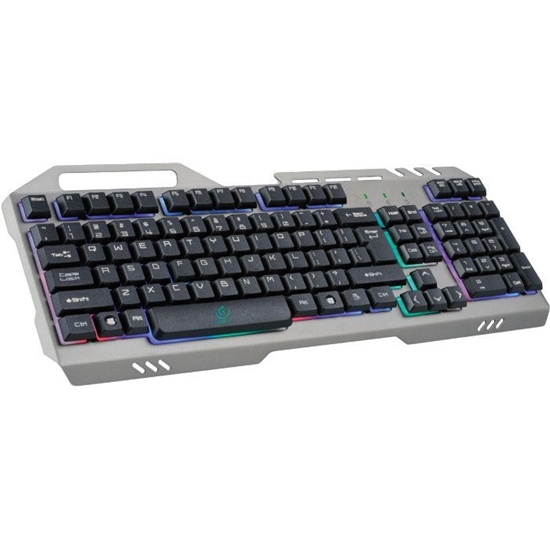 Picture of Rebeltec Universal Gaming Keyboard Discovery Metal Grey