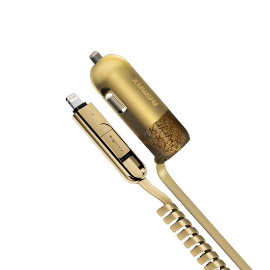 Изображение Remax Universal Finchy RCC103 Car Charger Gold