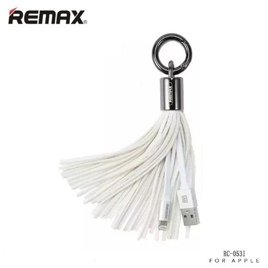 Picture of Remax Universal Tassels Ring Cable for Micro White