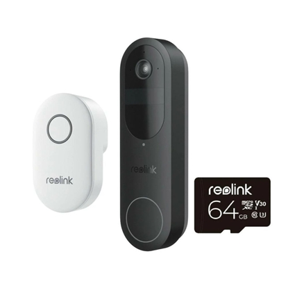 Изображение Reolink Bundle Türklingel: D340B mit Klingel und 64GB Speicher