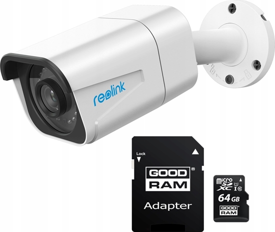 Picture of Kamera IP Reolink Reolink | 4K Smart PoE Camera with Spotlight and Color Night Vision | P430 | Bullet | 8 MP | 2.7-13.5mm | IP67 | H.265 | Micro SD, Max. 256 GB