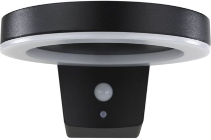 Attēls no REV LED Solar wall light Round metal bl.motion detec.2023001100