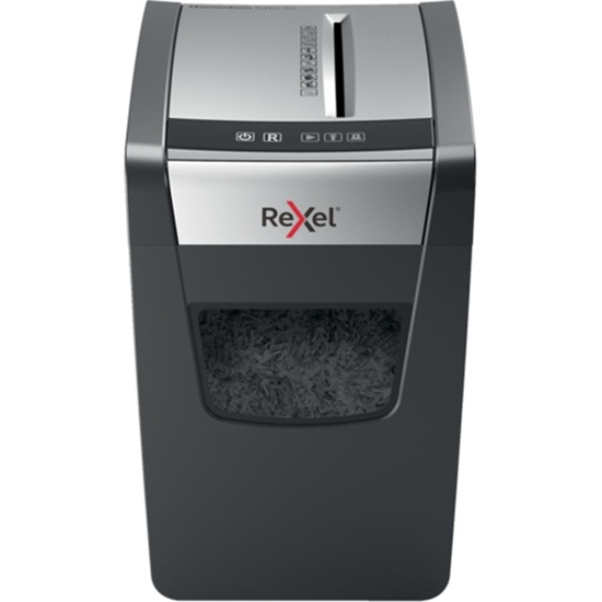 Picture of Rexel Momentum X312-SL Paper Shredder Cross cut shredding 5x42mm P-3 23L 62dB, Grey/Black