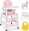 Picture of Ricokids Krzeseko do karmienia Sinco 5w1 róowe (7091)