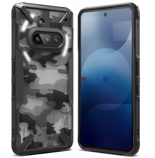 Picture of Ringke Ringke Fusion X Case for Nothing Phone 3A - Clear Grey