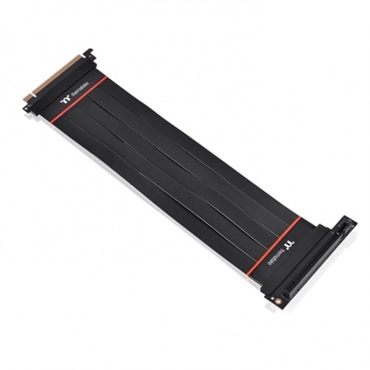 Изображение Riser taśma - TT Premium PCI-E 4.0 x16 Extender - 300mm 90° 