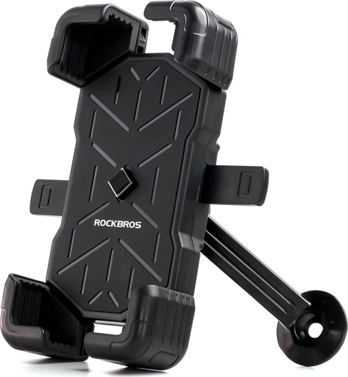 Picture of RockBros Uchwyt na telefon Rockbros 25210030007 do motocyklu - czarny