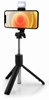 Picture of RoGer R1S 2in1 Selfie Stick + Tripod Telescopic Stand with Bluetooth Remote Control + Flash