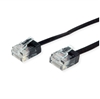 Изображение Roline Traveller UTP Patch Cord, Cat.6A (Class EA), extra-flat, black, 0.5 m