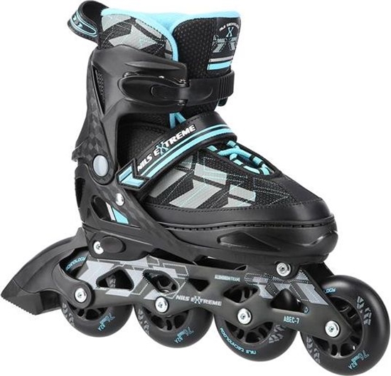 Picture of Rolki Nils Extreme NA11002 rekreacyjne regulowane czarne r. 39-42