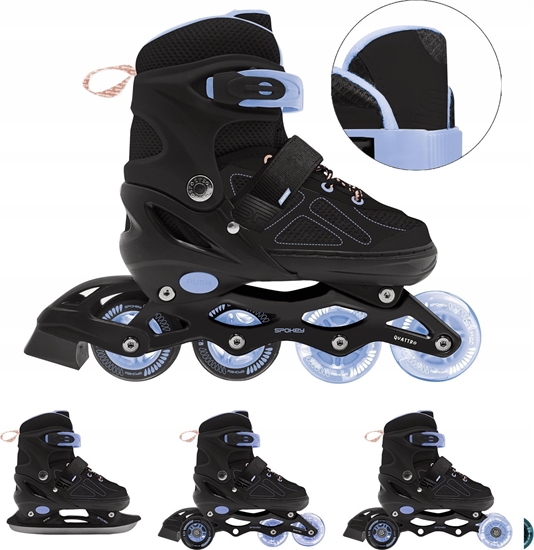 Picture of Rolki Spokey yworolki regulowane dziecice 4w1 Spokey QUATTRO
