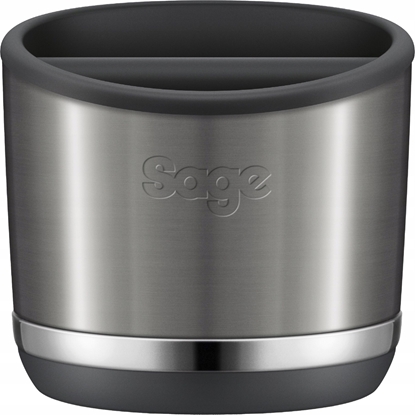 Attēls no Sage Sage the Knock Box(tm) 20 Coffee Grounds Disposal Box - Black/Silver