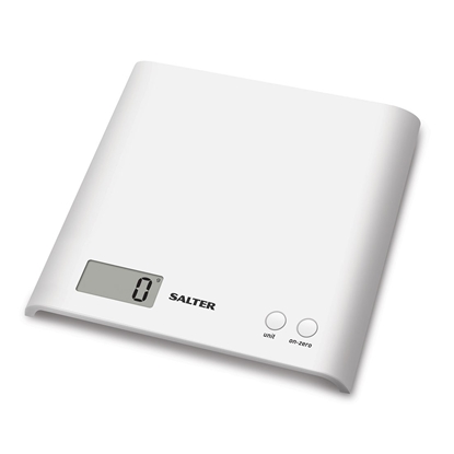 Picture of Salter 1066 WCFEU12 Arc Digital Kitchen Scale - White