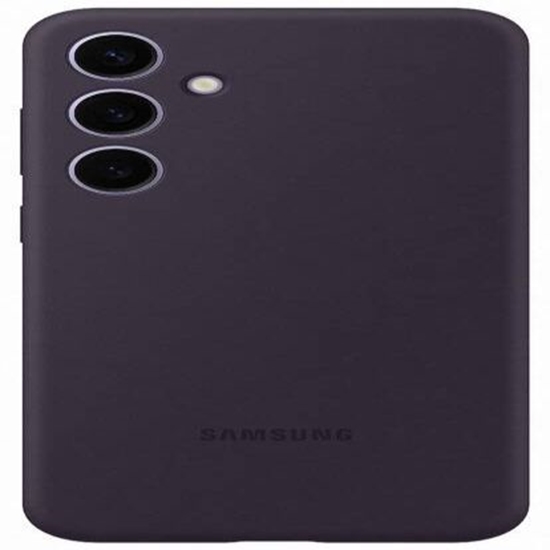 Picture of Samsung - EF-PS926TEE Samsung Silicone Cover for Galaxy S24+ Dark Violet
