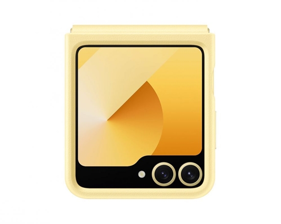 Picture of Samsung - EF-VF741PYE Samsung KindSuit Case for Galaxy Z Flip 6 Yellow