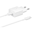 Attēls no Samsung - EP-T1510XWE Samsung USB-C 15W Travel Charger + USB-C Data Cable White