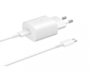 Picture of Samsung EP-TA800XWE Samsung 25W Travel Charger USB-C Data Cabel White