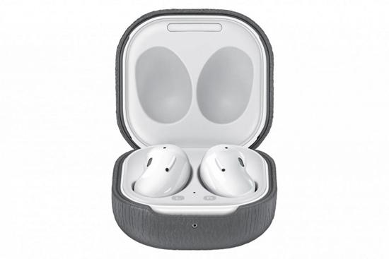 Picture of Samsung Buds Live/Buds Pro Leather Cover Gray