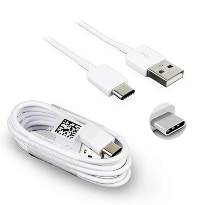 Picture of EP-DR140AWE Samsung USB-C Data Cable 0.8m White (B
