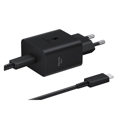 Picture of Samsung EP-T4511XBE Samsung USB-C 45W Travel Charger + USB-C Data Cable Black