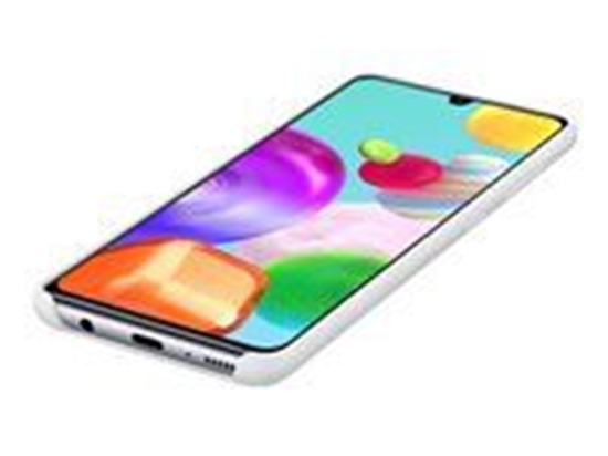 Picture of Samsung - Galaxy A41 Silicone Cover case White