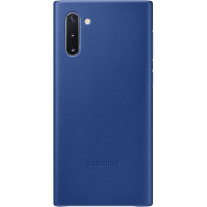 Picture of Samsung Galaxy Note 10 Leather Cover Blue