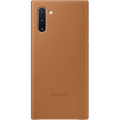 Picture of Samsung Galaxy Note 10 Leather Cover Camel