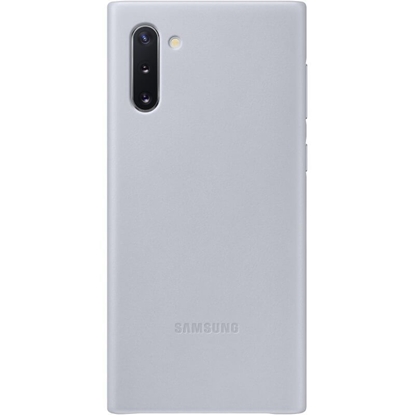 Picture of Samsung Galaxy Note 10 Leather Cover Gray