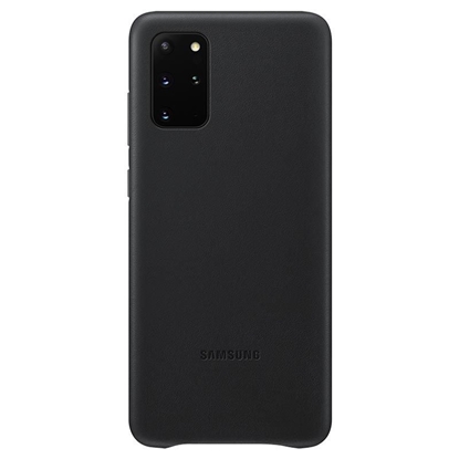 Picture of Samsung Galaxy S20 Plus Leather Cover Black